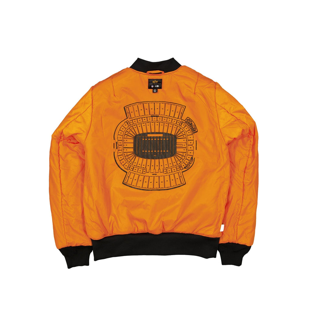 Alpha Industries x Buffalo Bills Black Camo MA-1 Bomber Jacket