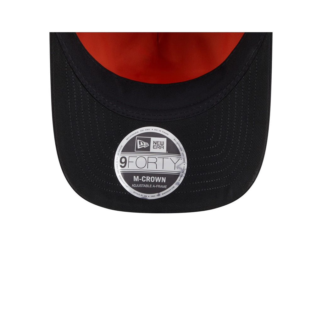 Alpha Industries x Buffalo Bills Black 9FORTY M-Crown A-Frame Snapback Hat